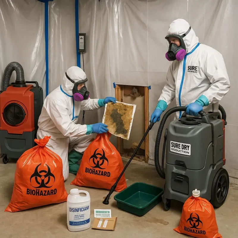 Contaminated Water Handling Protocols process in Patrick Springs, VA